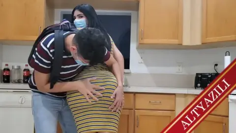 Kocası Kahvede Okey Oynarken Eve Manitasını Çağıran Orospu Ayşe